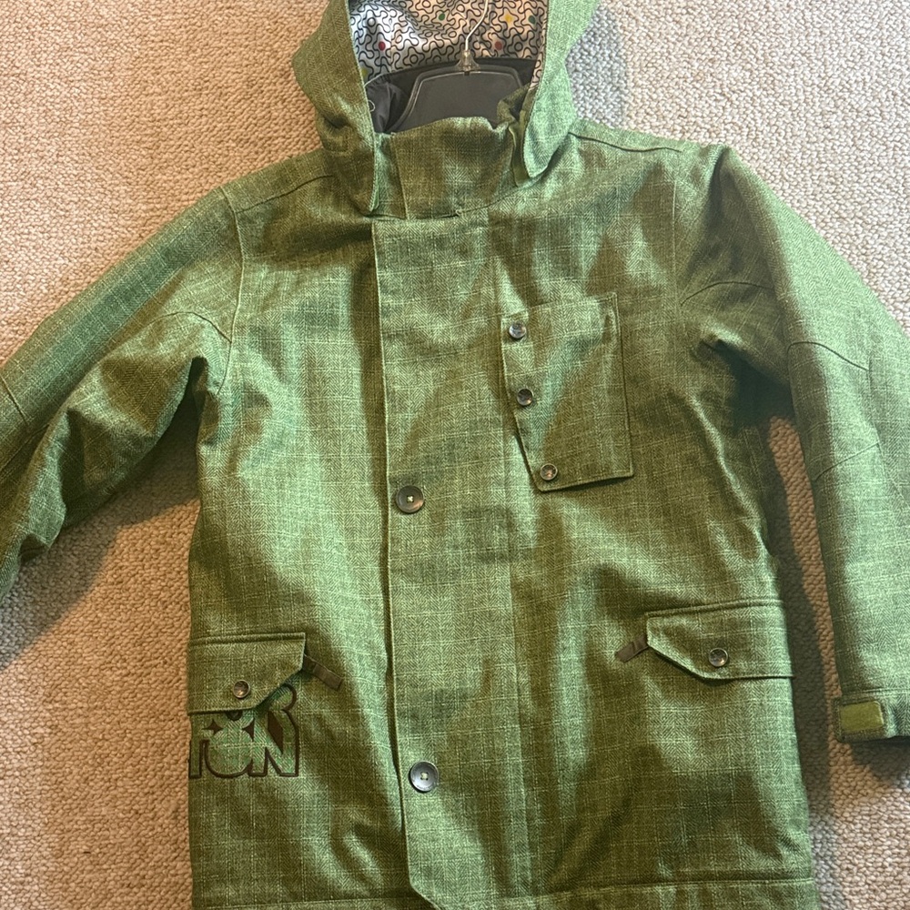 Kids Green Jacket